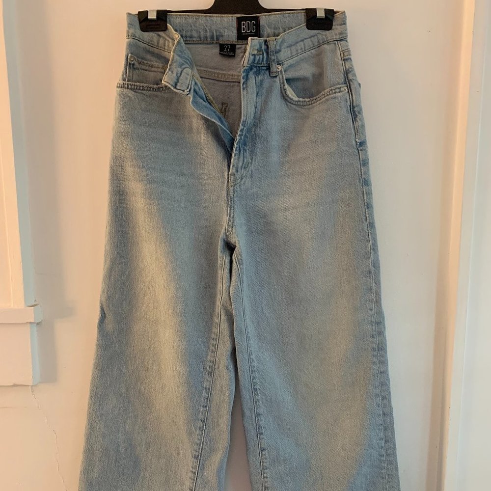 Urban Outfitters BMG high and wide jeans